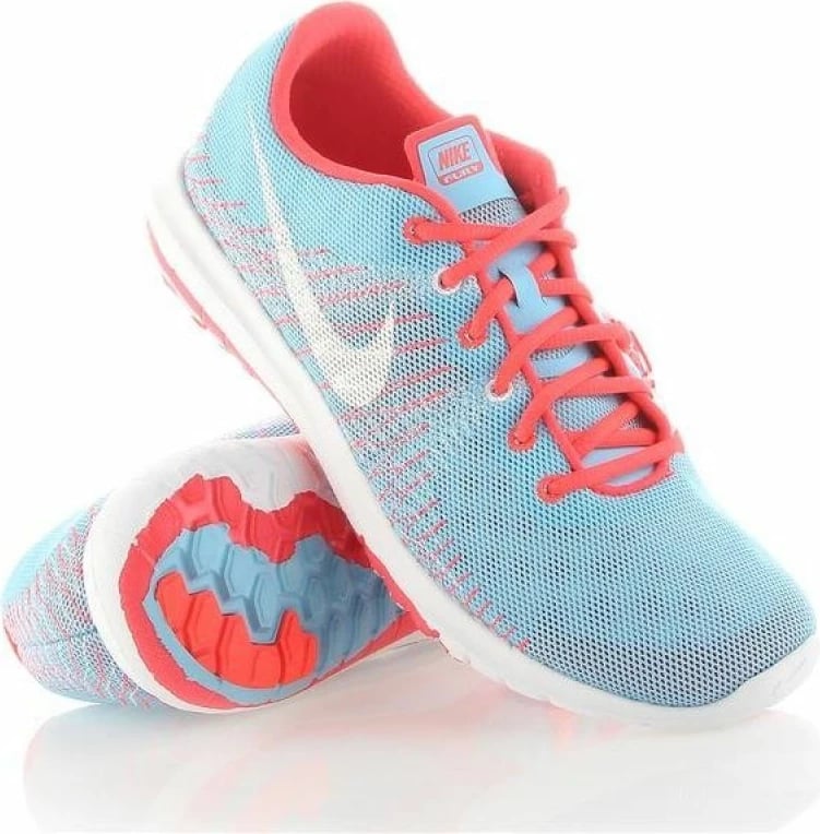 Atlete sportive Nike për femra, kaltër/portokalli