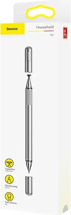 Stylus dhe stilolaps Baseus Golden Cudgel, ACPCL-0S, për Android/iOS/Windows, Argjend