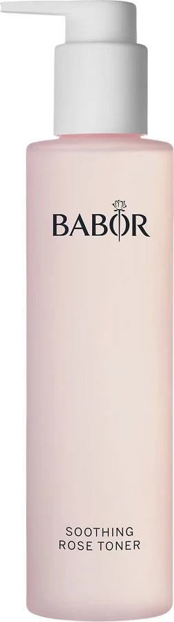 Tonik për fytyrë Babor Cleansing Soothing Rose Toner Alcohol-Free për femra, 200ml