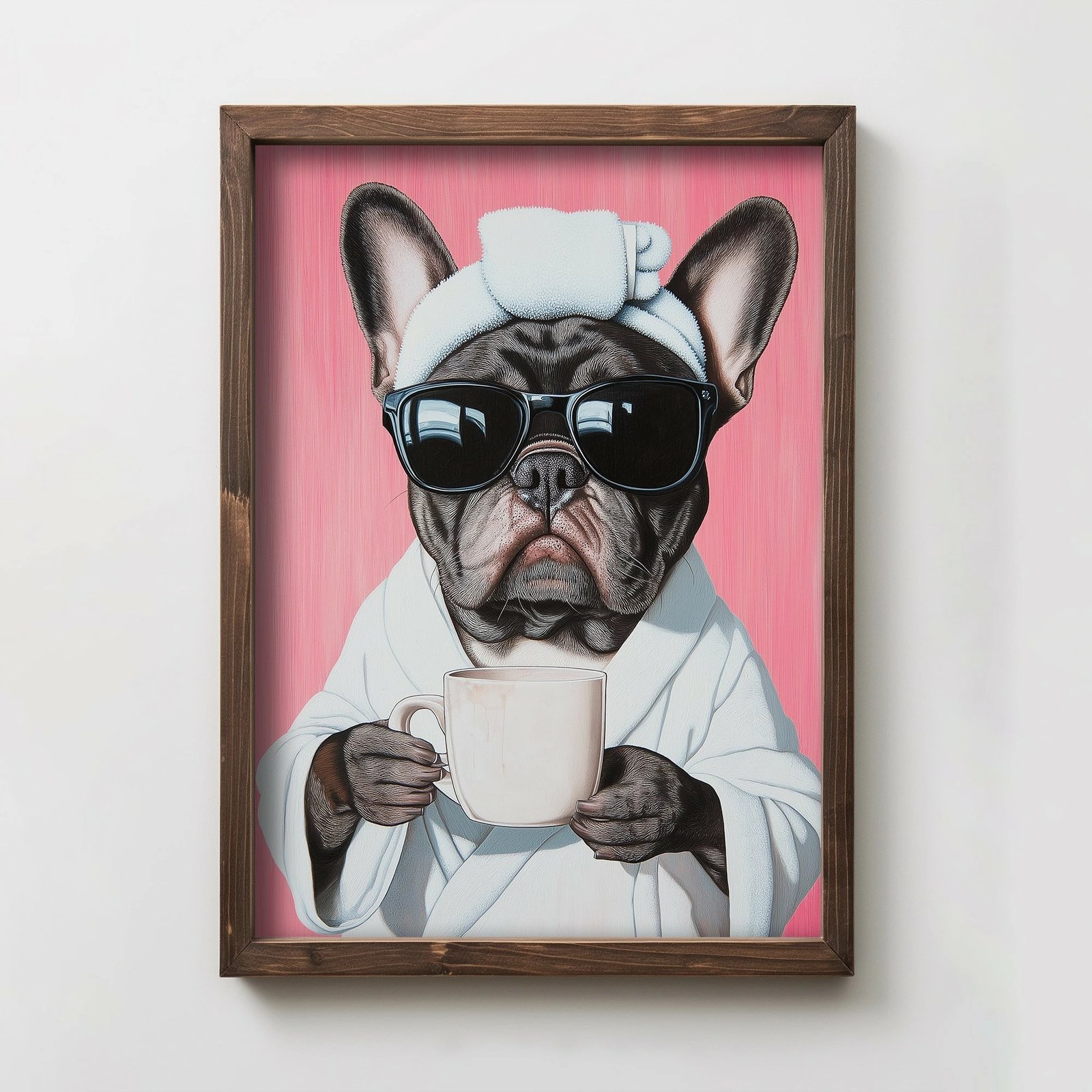 Pikturë dekorative me kornizë MDF, shumëngjyrëshe, TUN015-L