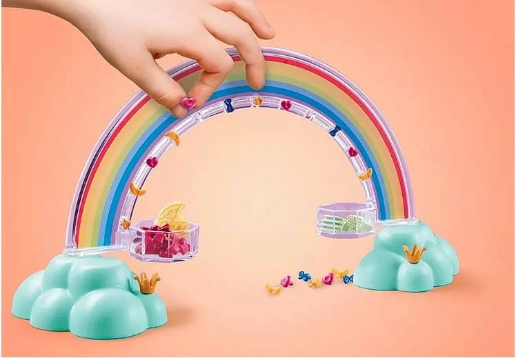 Set lodrash Playmobil Princess Magic 71361 me pegasus dhe ylber, 85 pjesë
