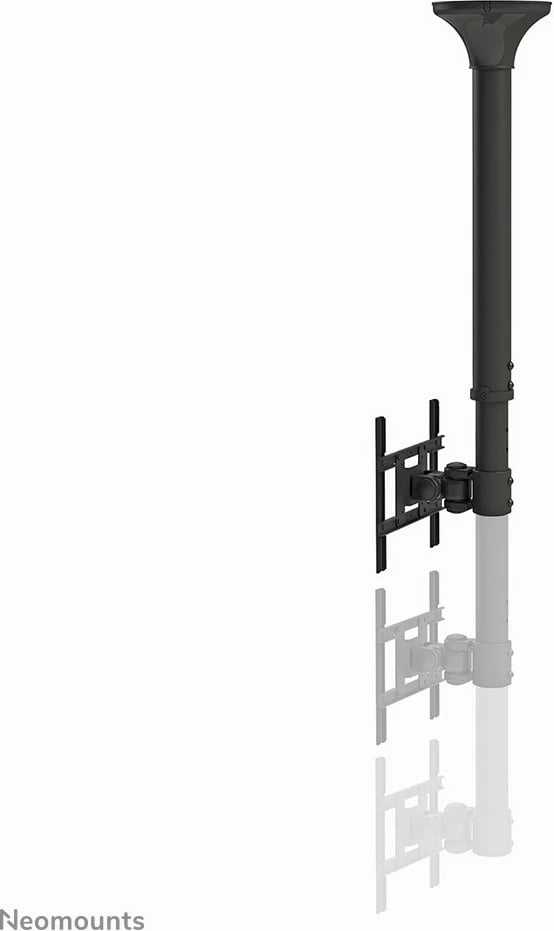 Mbajtës tavani për monitor Neomounts FPMA-C200BLACK, 20 kg, 10"-40", i zi