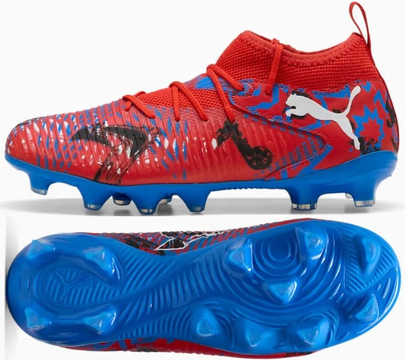 Atlete futbolli për fëmijë Puma, të kuqe