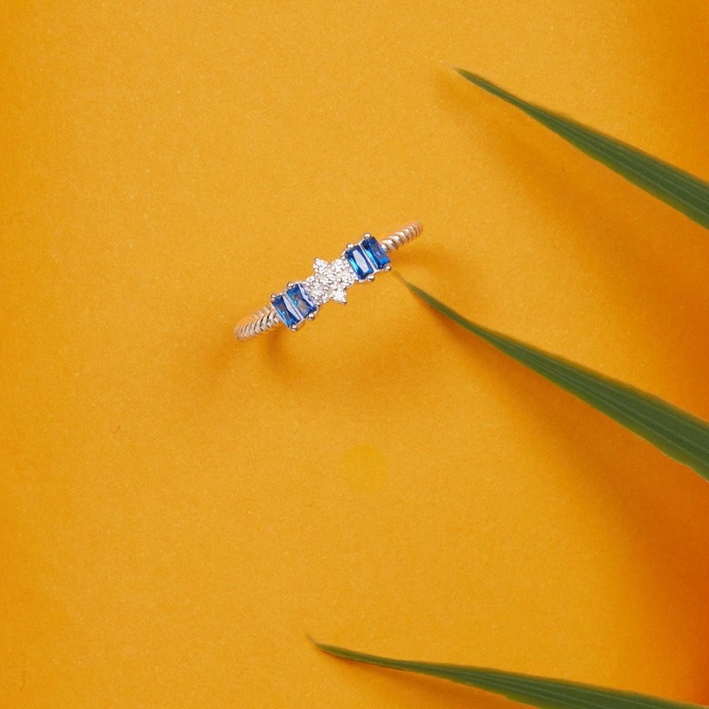 Unazë argjendi Elika, e argjendtë, FA182828