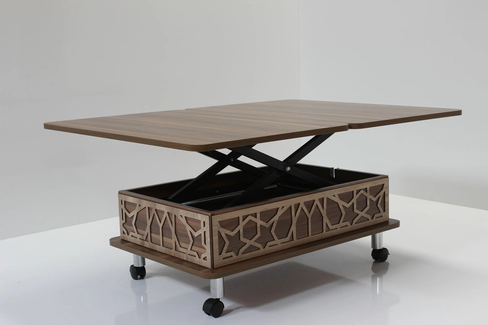 Tavolinë kafeje Skye Decor, ngjyrë arre, ADT