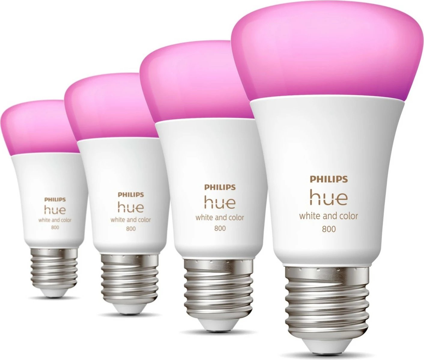 Llambë e mençur Philips Hue White and colour ambience 8719514328402, Bluetooth/Zigbee, LED, E27, e bardhë Llambë e mençur Philips Hue White and colour ambience 8719514328402, Bluetooth/Zigbee, LED, E27, e bardhë
