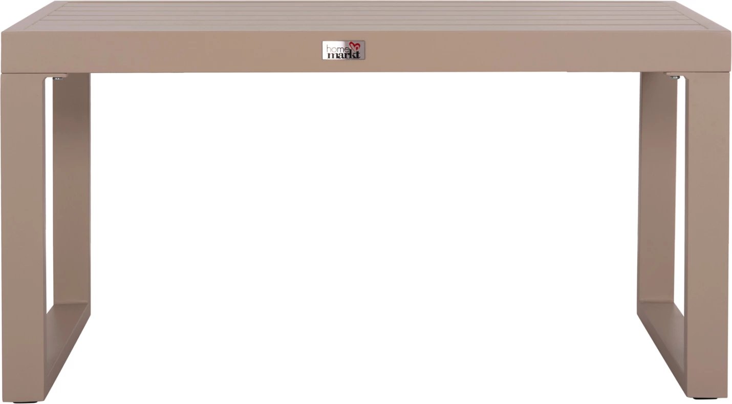 Tavolinë anësore për shezlong, alumin, ngjyrë kapuçino, SENTRY FH6275.04, 87x43.5x45cm