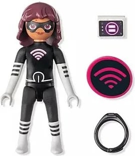Figurë aksioni Playmobil Miraculous 71866 Lady Wifi, 5 pjesë