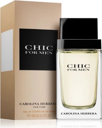 Eau De Toilette Carolina Herrera, Chic for Men, 100 ml