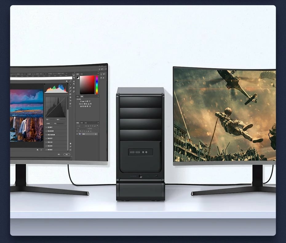 Kabllo HDMI Baseus CAKGQ-L01, 3m, 8K, 48Gbps, e zezë Kabllo HDMI Baseus CAKGQ-L01, 3m, 8K, 48Gbps, e zezë