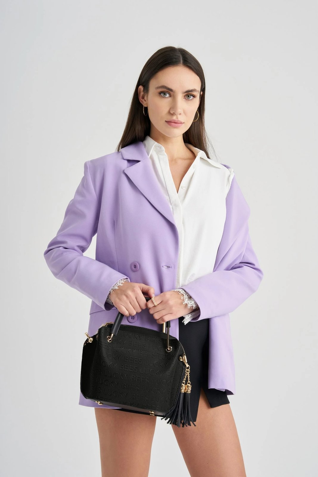 Çantë crossbody Lucky Bees, 1397, e zezë