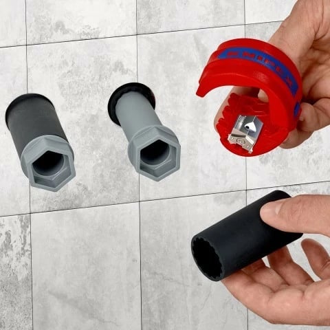 Prerës kabllosh Knipex BiX, plastikë/çelik inox, 5 cm, kuq Prerës kabllosh Knipex BiX, plastikë/çelik inox, 5 cm, kuq