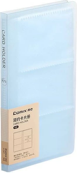 Mbështjellës kartash Comix NEXT 60 karta, Blu