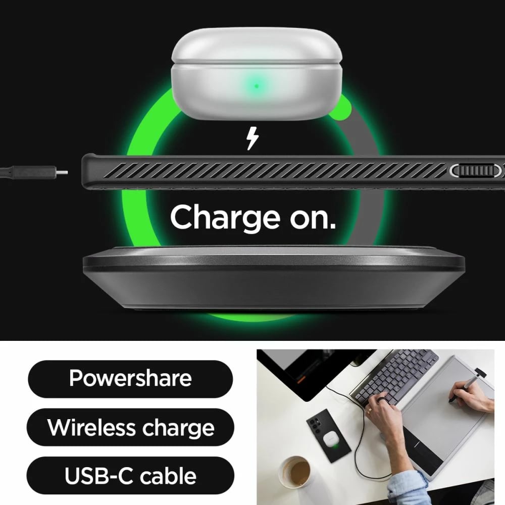 Mbështjellës Spigen Liquid Air për Samsung Galaxy S23 Ultra, Mat i zi