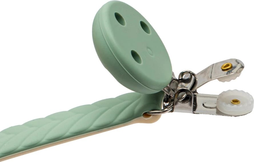 Kapëse biberoni, New Baby, silikoni, universale, pa BPA, blu