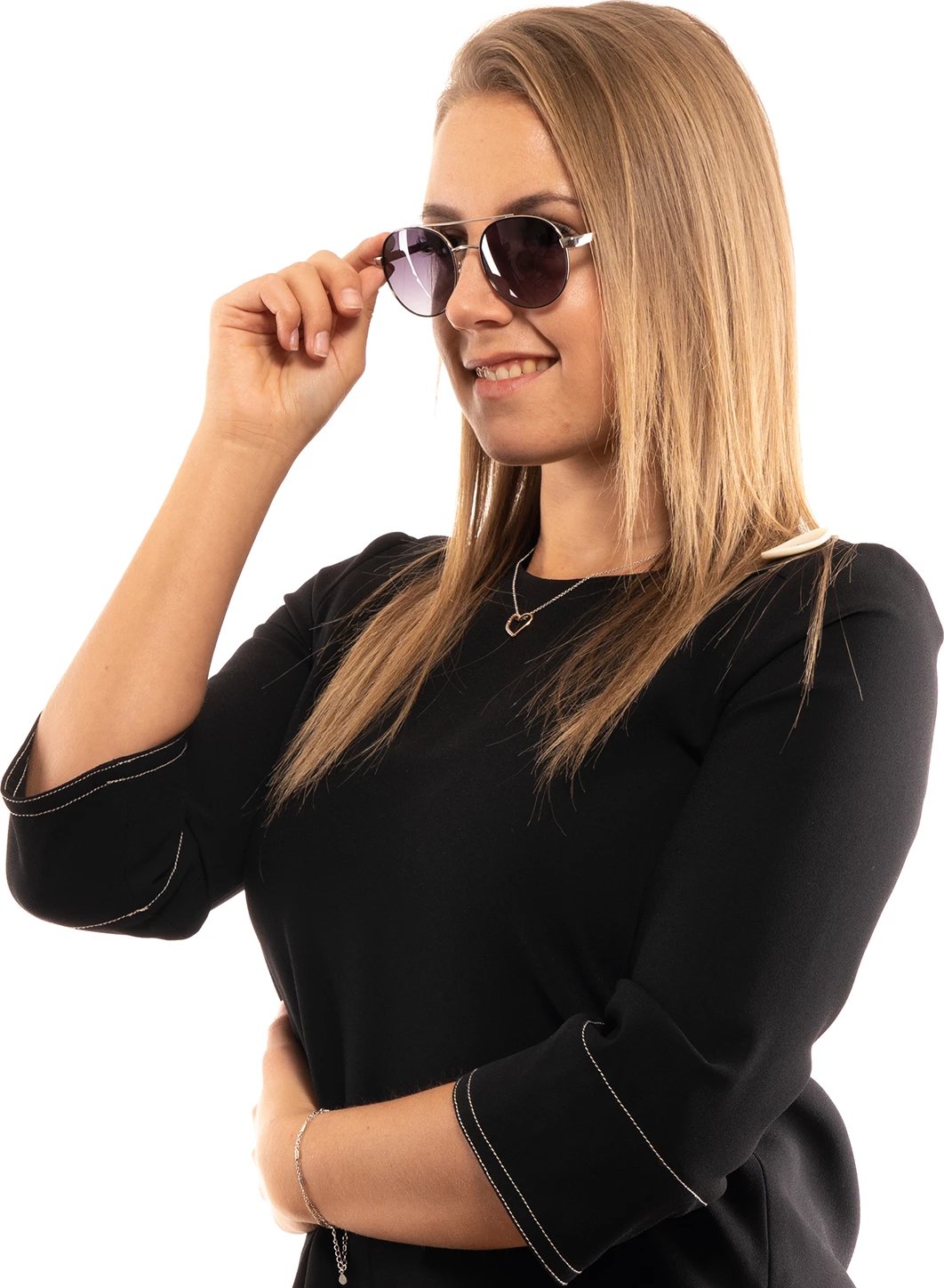 Syze dielli për femra Guess, argjend