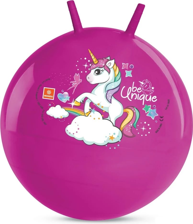 Top kërcyes Pulio Mondo Kangaroo Unicorn, dekorativ, vjollcë