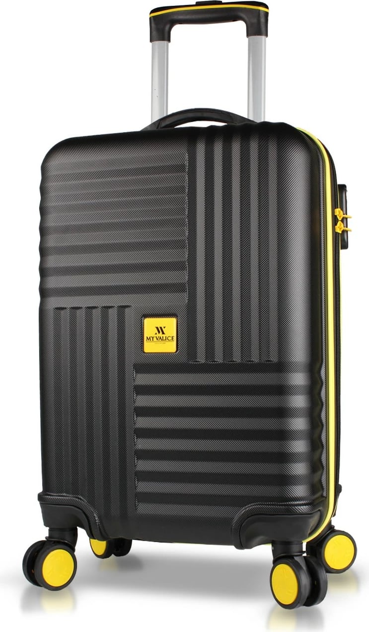 Valixhe udhëtimi Zoozie Bags, e zezë, 8487