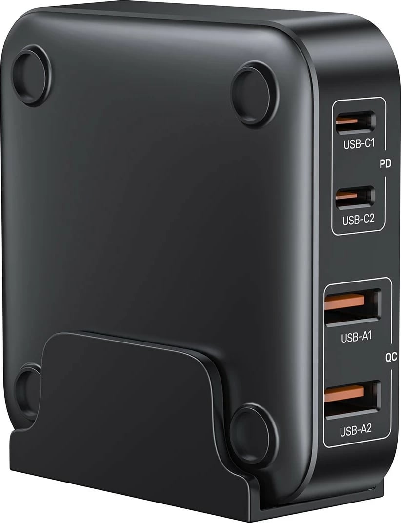 Karikues Unitek GaN 100W 2xUSB-A 2xUSB-C, i zi