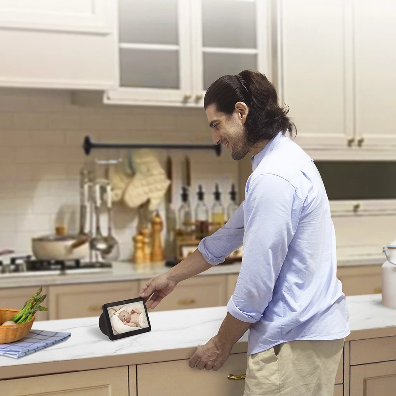 Kamerë e brendshme smart, Dreame Navo Care 1 InCam A131, 2K 4MP 360° pan/tilt, Wi‑Fi 2.4/5GHz, dy‑drejtim audio, microSD deri 256GB, e bardhë