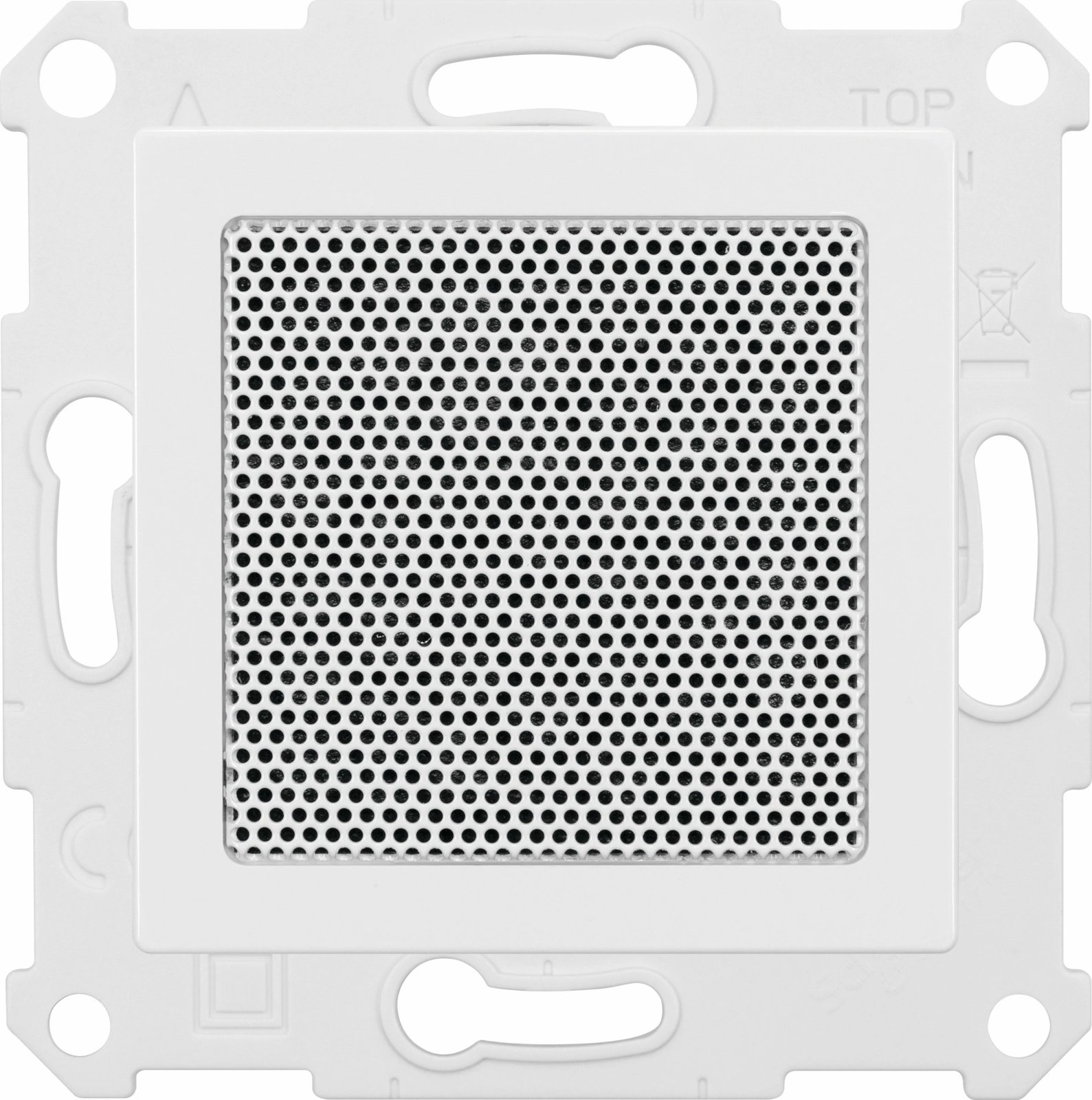 Radio murale TechniSat DigitRadio UP 55, e bardhë