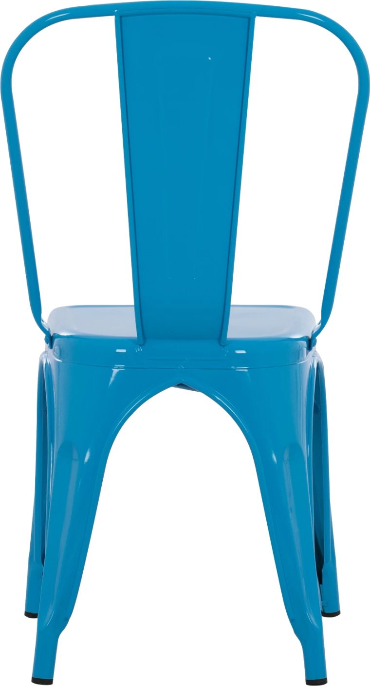 Karrige për ngrënie MELITA-PRO FH8641.48 metalike, ngjyrë kaltër, 44x47x84.5H cm