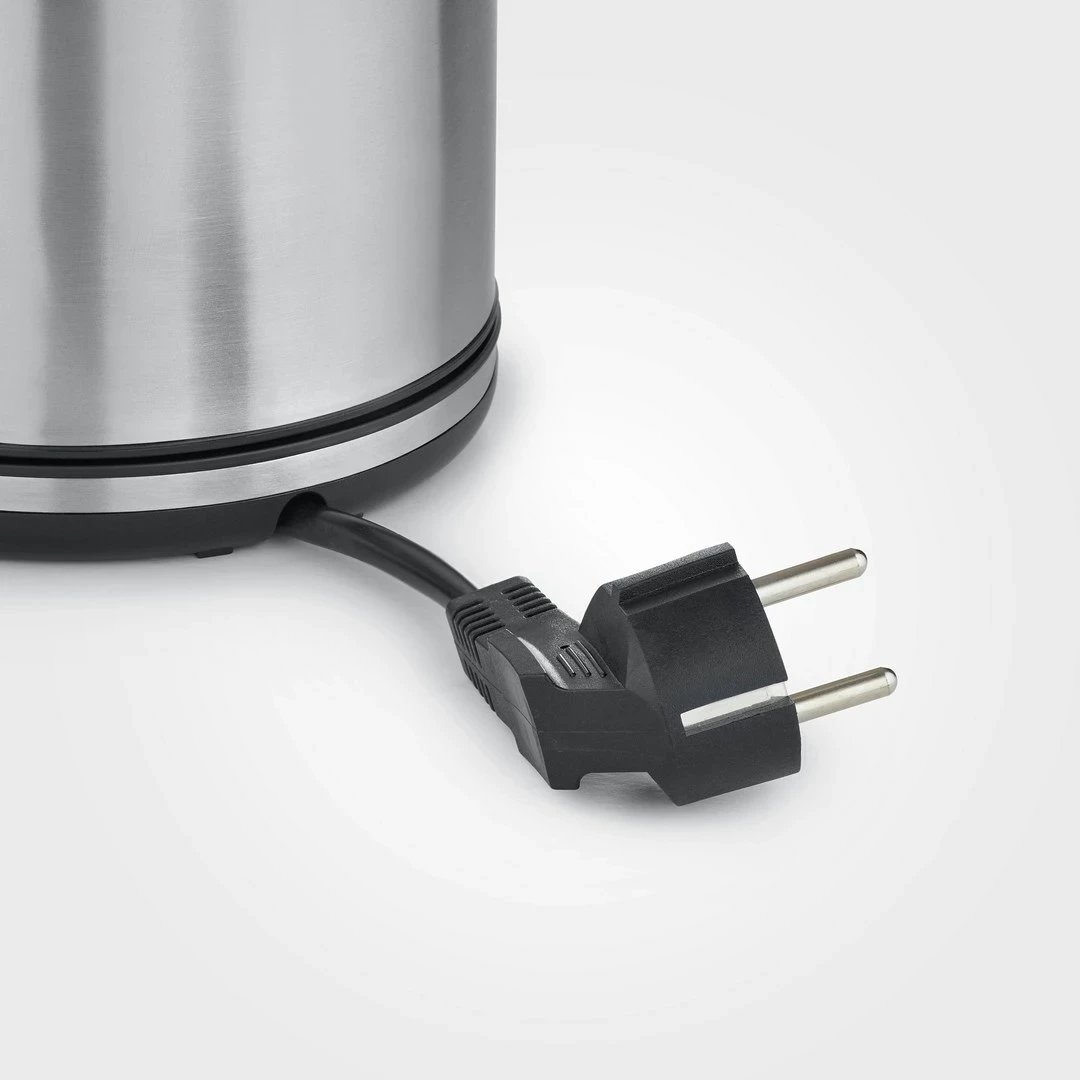 Ibrik elektrik Severin WK 3489, 1L, 2400W, argjendtë/zi