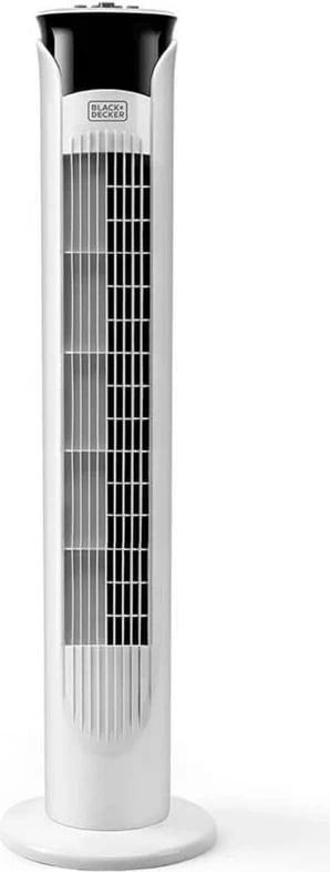 Ventilator kolonë BLACK+DECKER BXEFT47E, i bardhë
