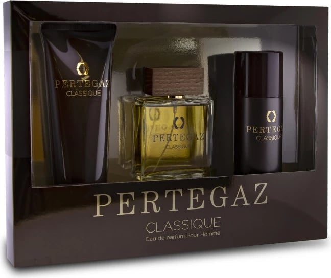 Set për meshkuj Saphir Pertegaz Classique 100ml + 230ml + 150ml