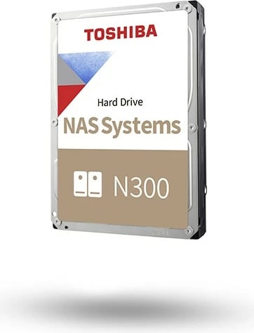 Hard disk Toshiba N300 20TB, 3.5", SATA3, 7200RPM, për NAS