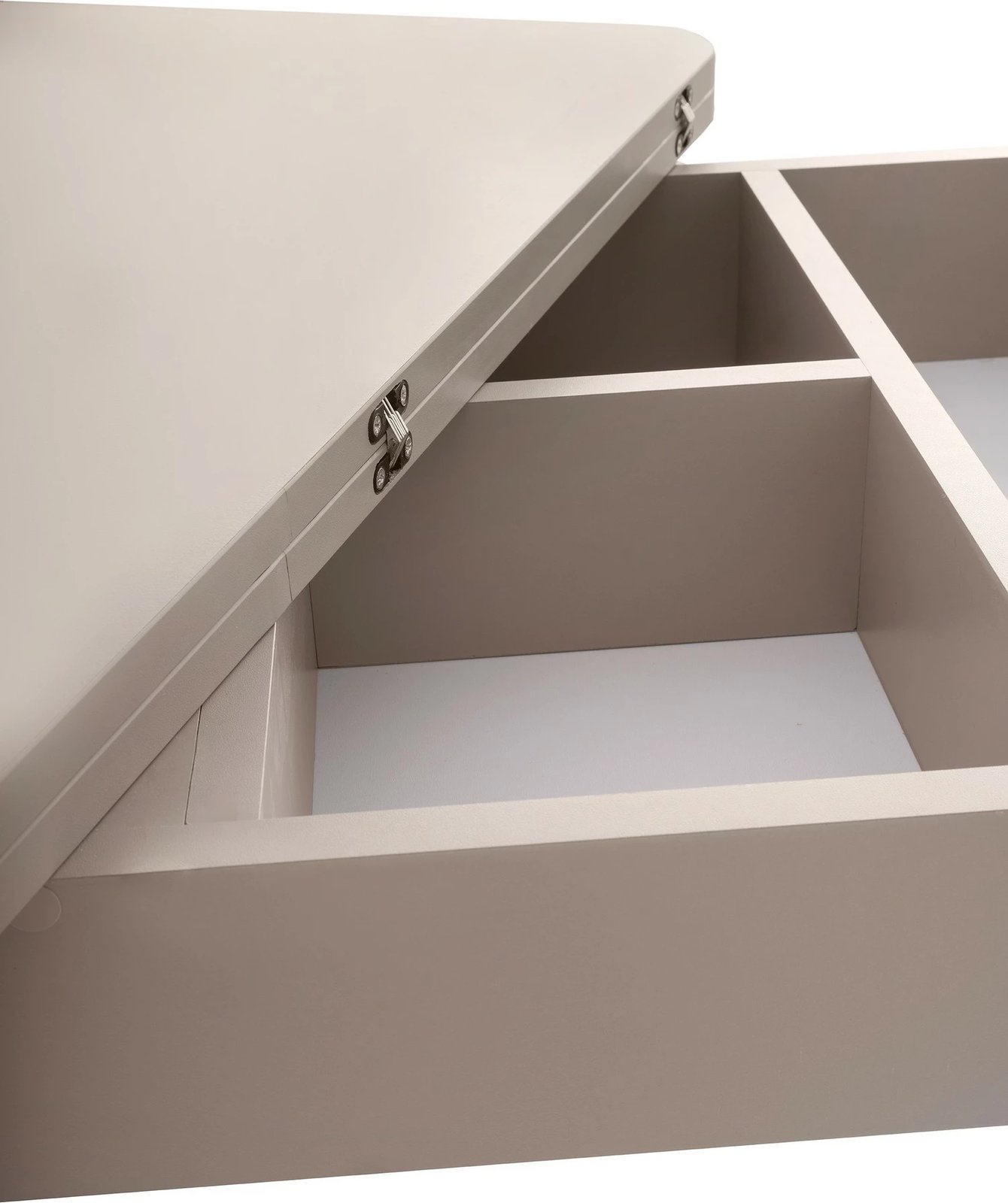 Tavolinë ngrënieje me zgjatje, ngjyrë moka e çelët, Dolunay - 1285