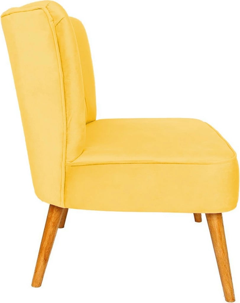 Karrige krahu Moon River, ngjyrë mustard, Atelier del Sofa