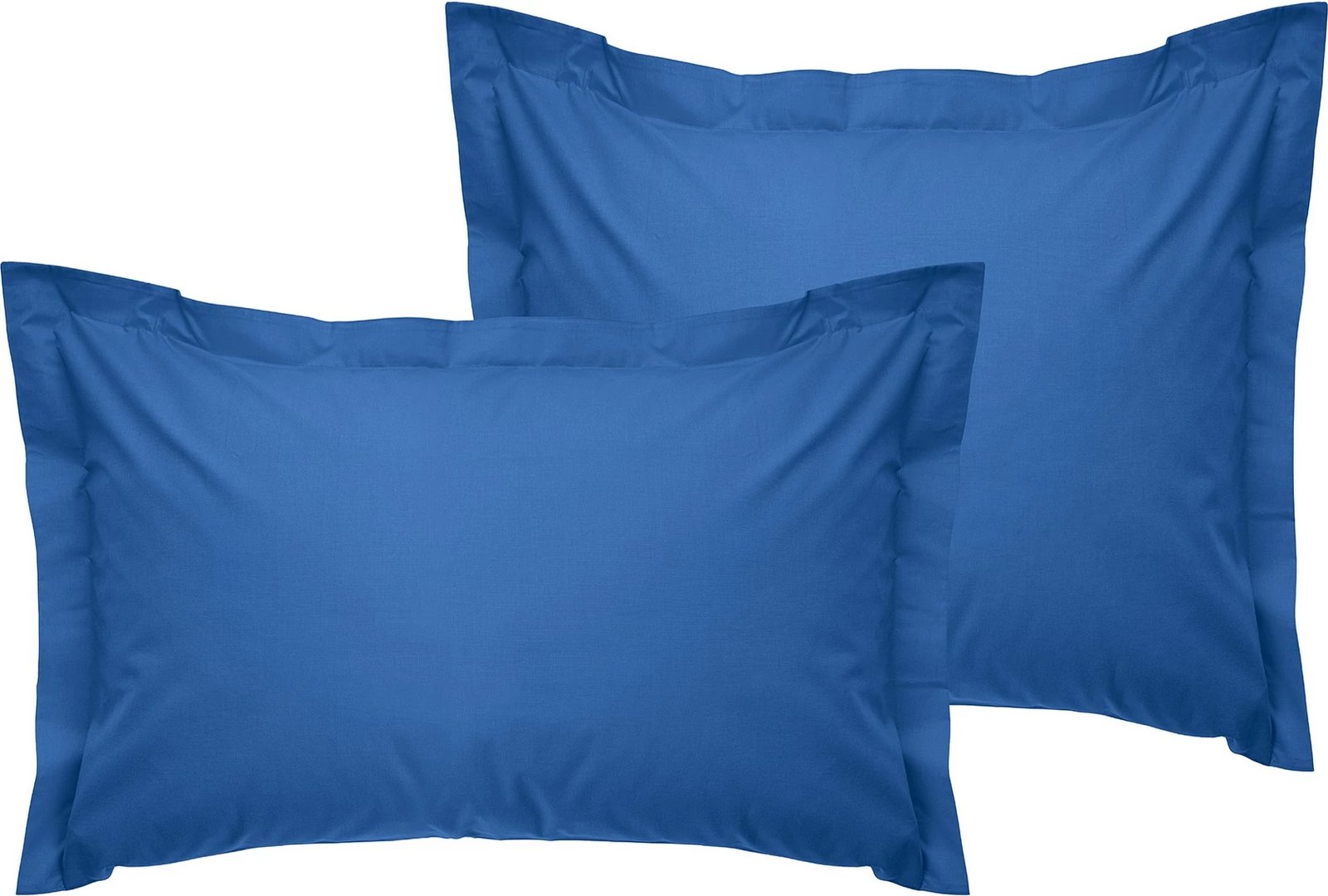 Set jastëkësh Oxford (2 copë), ngjyrë blu, L'Essentiel Linge de Maison, 50x70+5cm