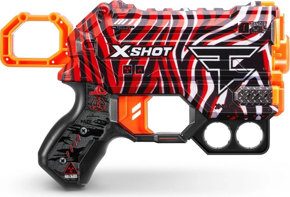 Lodër blaster ZURU X-Shot Skins Menace Faze Launcher, 4 shigjeta, Mix Lodër blaster ZURU X-Shot Skins Menace Faze Launcher, 4 shigjeta, Mix