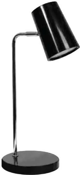 Llambë tavoline LED MEGAMAN 6W, e zezë