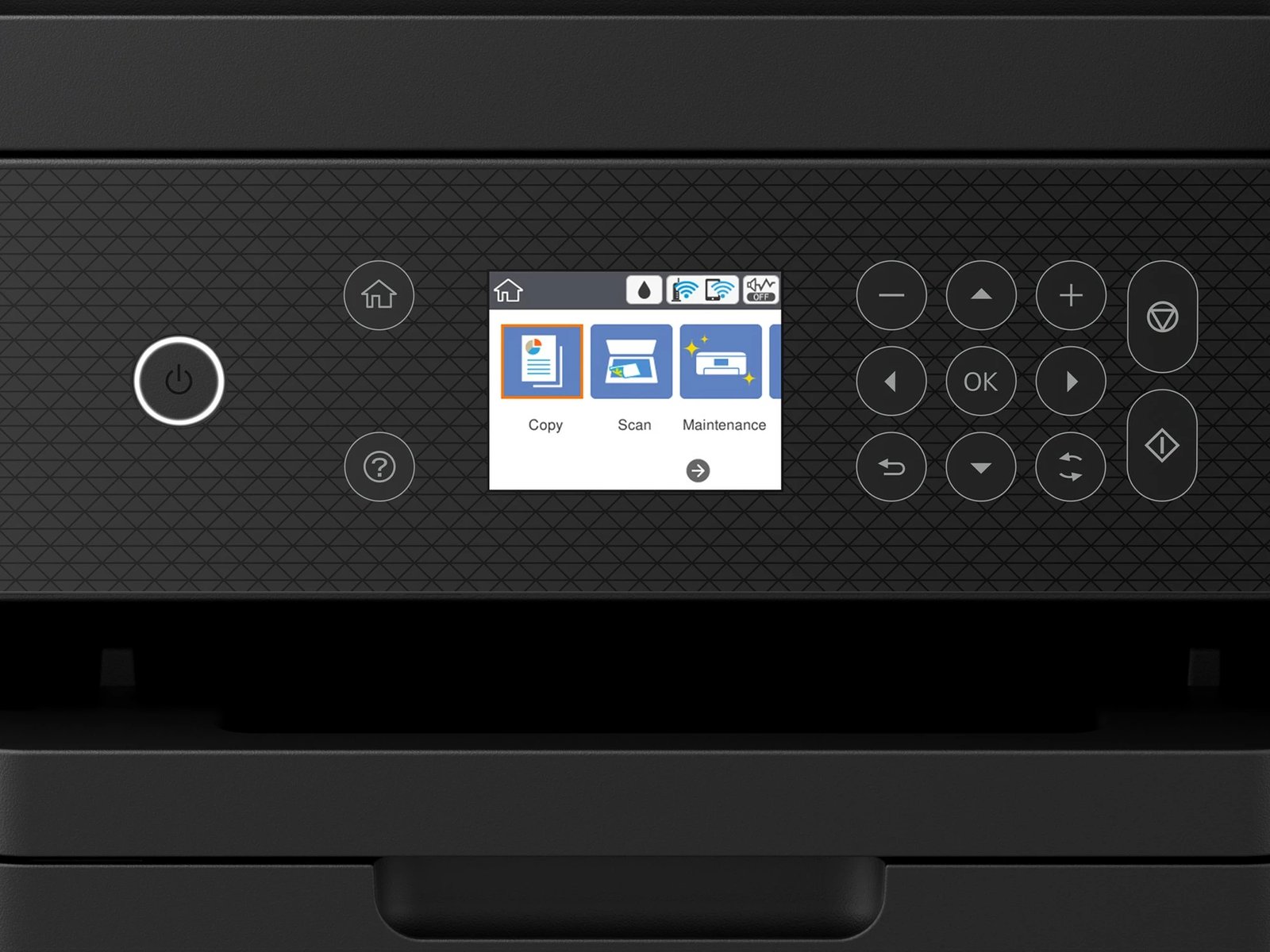 Printer multifunksional Epson EcoTank ET-3850, ngjyrë, A4, Wi-Fi, LCD, i zi