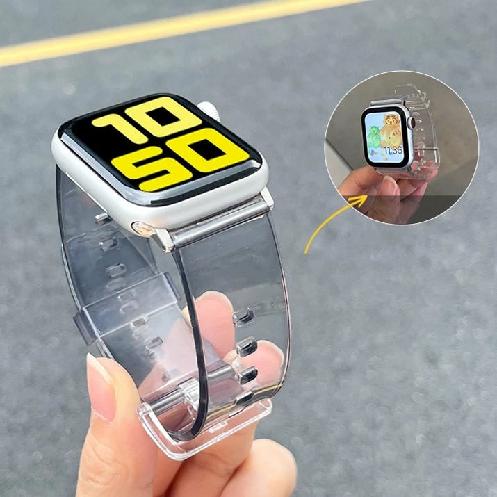Rrip zëvendësues Hurtel për Apple Watch 6/5/4/3/2/SE, 38mm/40mm, TPU, e verdhë