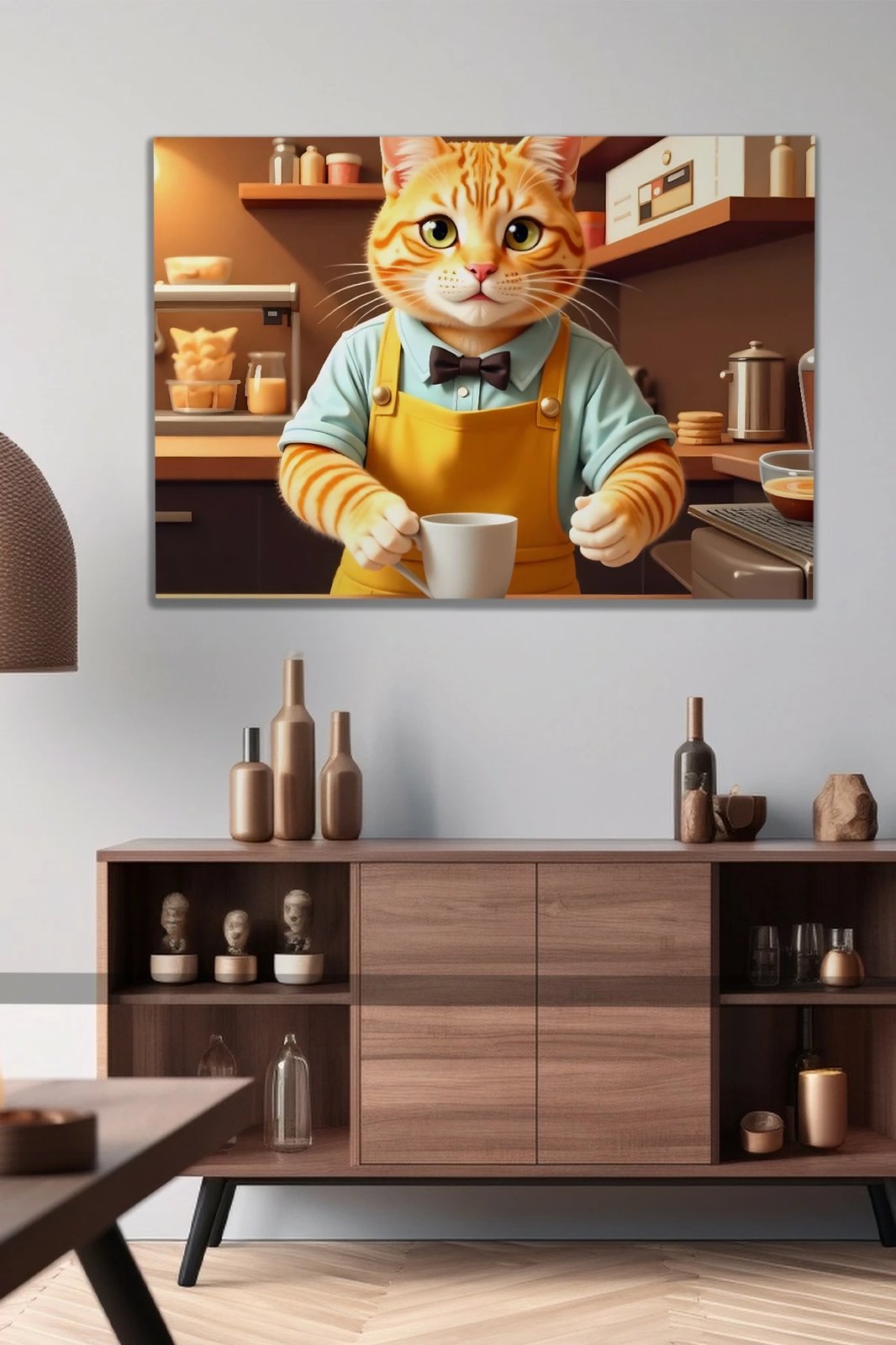 Pikturë dekorative në kanavacë, shumëngjyrëshe, Ersyaıhyvn15, 40x60cm