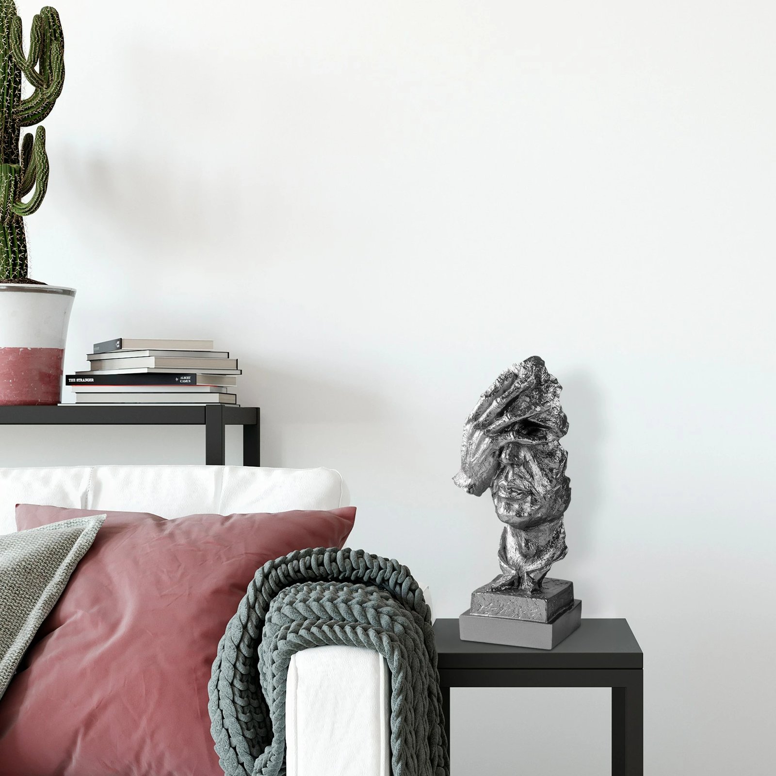 Objekt dekorativ Evila Originals, argjendtë, Yak-032-B