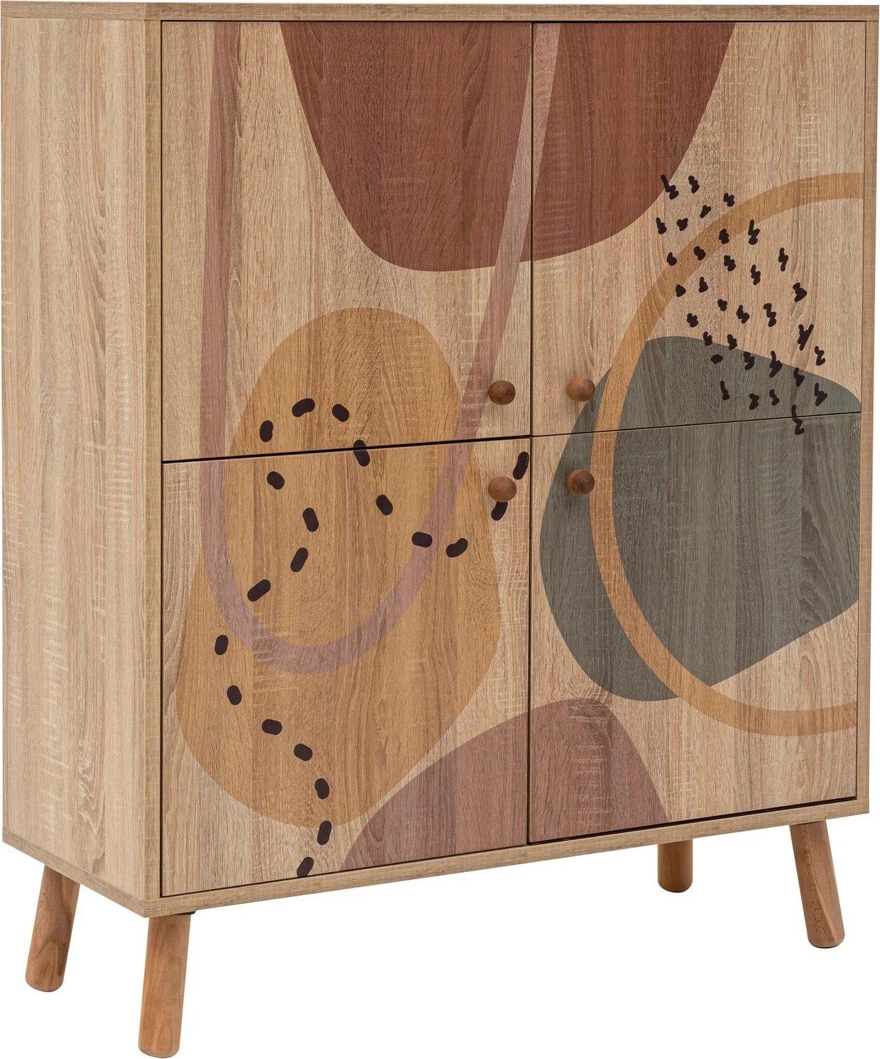 Set mobiljesh për korridor Skye Decor, Sonomo & Stone, Multilux - Form - 0900