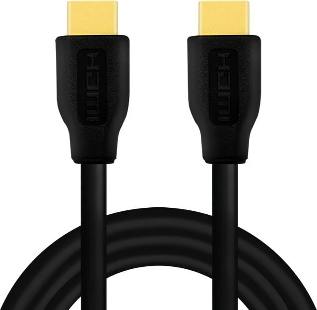 Kabllo HDMI LogiLink CH0101, 2m, 4K/60Hz, E zezë