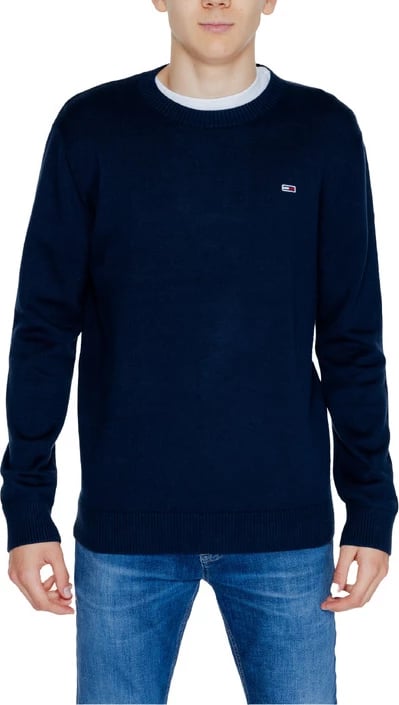 Xhemper për meshkuj Tommy Hilfiger Jeans, i kaltër