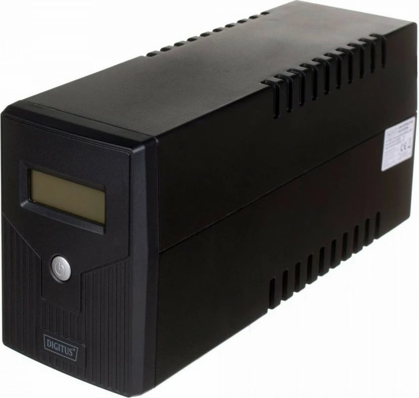 UPS Digitus DN-170063-LCD-B, 600VA/360W, Line-Interactive, 1x12V/7Ah, Ekran LCD, Zi