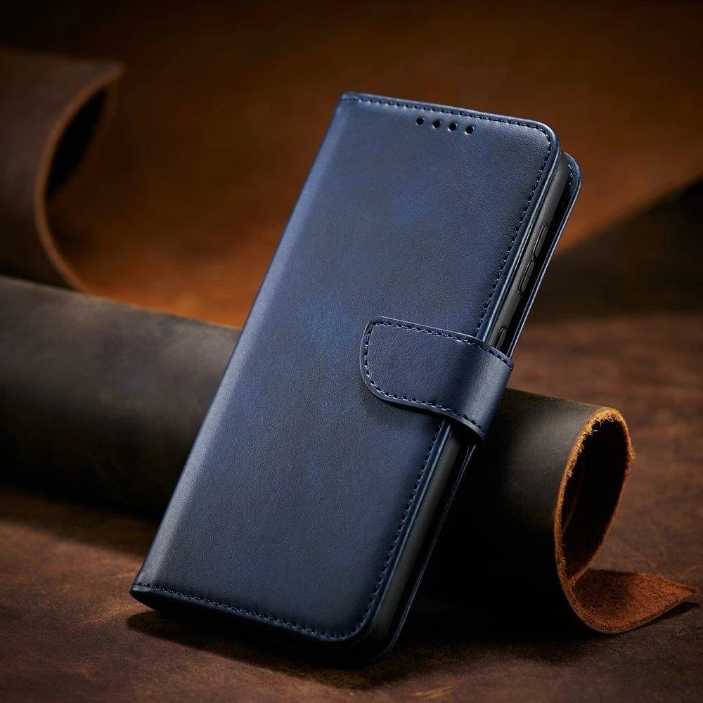 Mbështjellës Hurtel Magnet Case Elegant për Samsung Galaxy S22+, me kapak, kaltër Mbështjellës Hurtel Magnet Case Elegant për Samsung Galaxy S22+, me kapak, kaltër