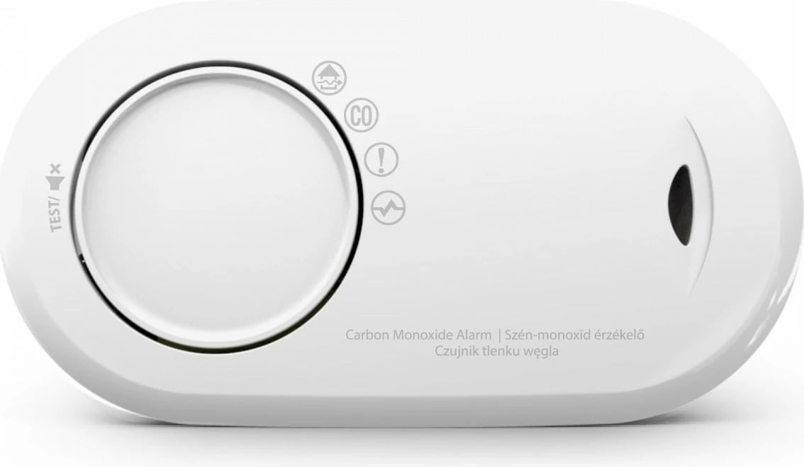 Detektor monoksidi FireAngel FA3820-INT me bateri të integruar, Bardhë
