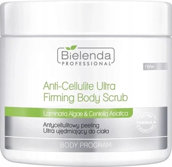 Peeling trupi për femra Bielenda Professional Anti-Cellulite Ultra Firming Body Scrub, 550g
