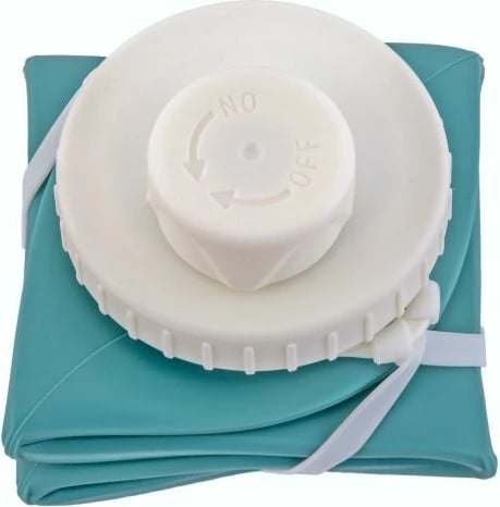 Shishe uji e palosshme Body Sculpture, kaltër