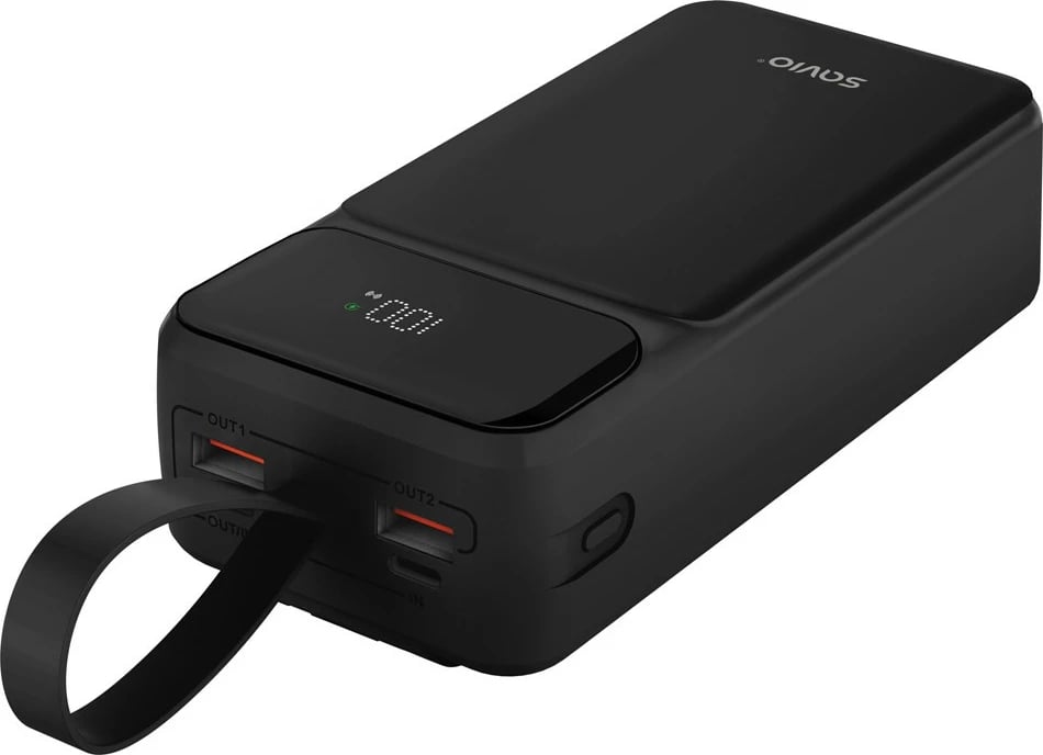 Powerbank Savio BA-10, 30000 mAh, i zi