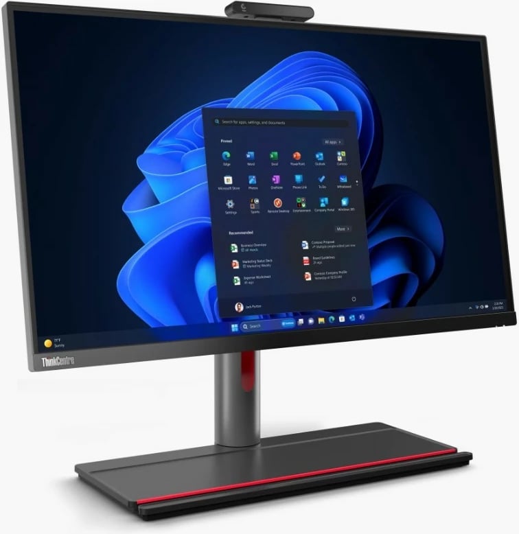 Kasë All-in-One Lenovo ThinkCentre M90a Pro Gen4, Intel Core i7-13700, 16GB RAM, 512GB SSD, RTX 4050, 27" QHD, e zezë