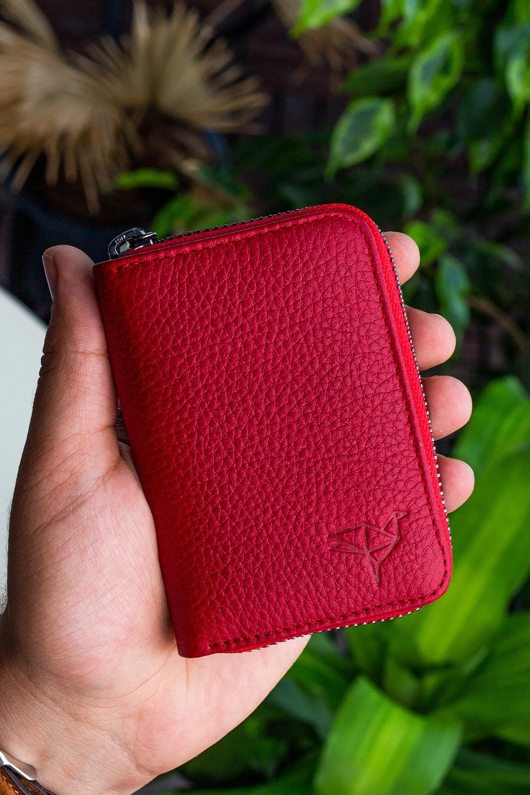 Mbajtës kartelash Zoozie Bags, Clovis, ngjyrë e kuqe